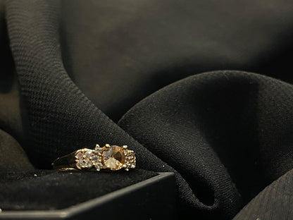 Women's Gold Diamond Ring