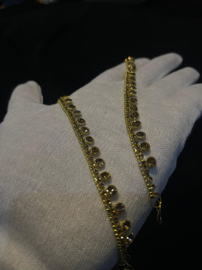 Women's Crystal Anklets